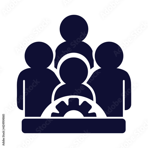 Management, Teamwork management, Business team, Company management team icon