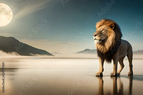 lion in the sun © Sagra  Photography 
