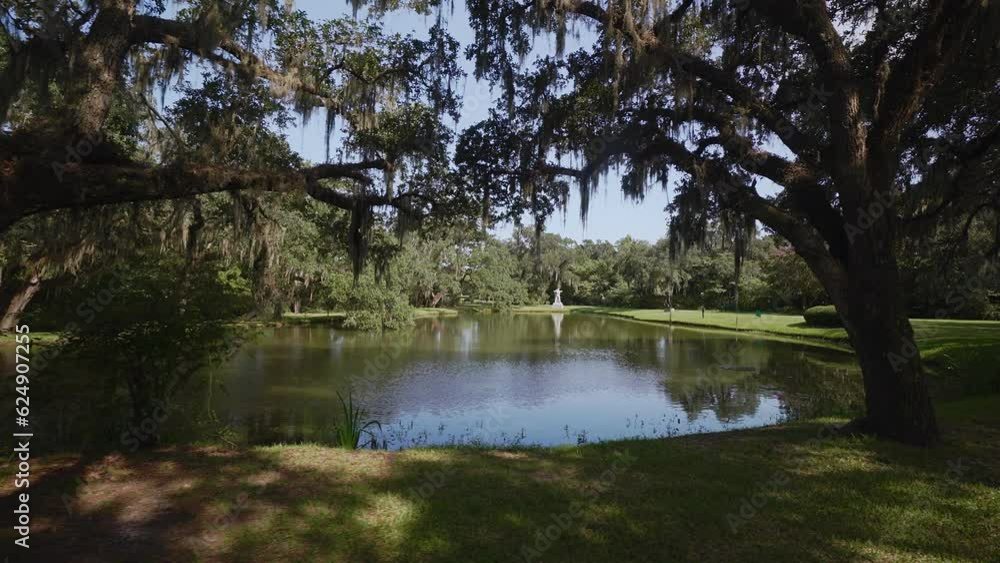 The giant oaks of Brookgreen Gardens, Myrtle Beach, South Carolina, USA, North America The giant oaks of Brookgreen Gardens, Myrtle Beach, South Carolina, USA, North America