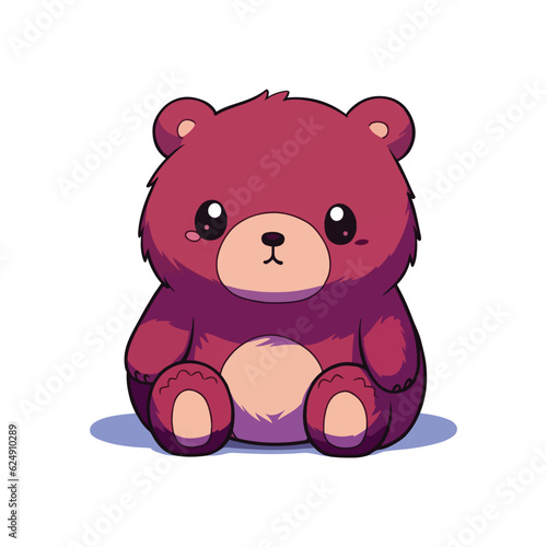 cute teddy bear with heart