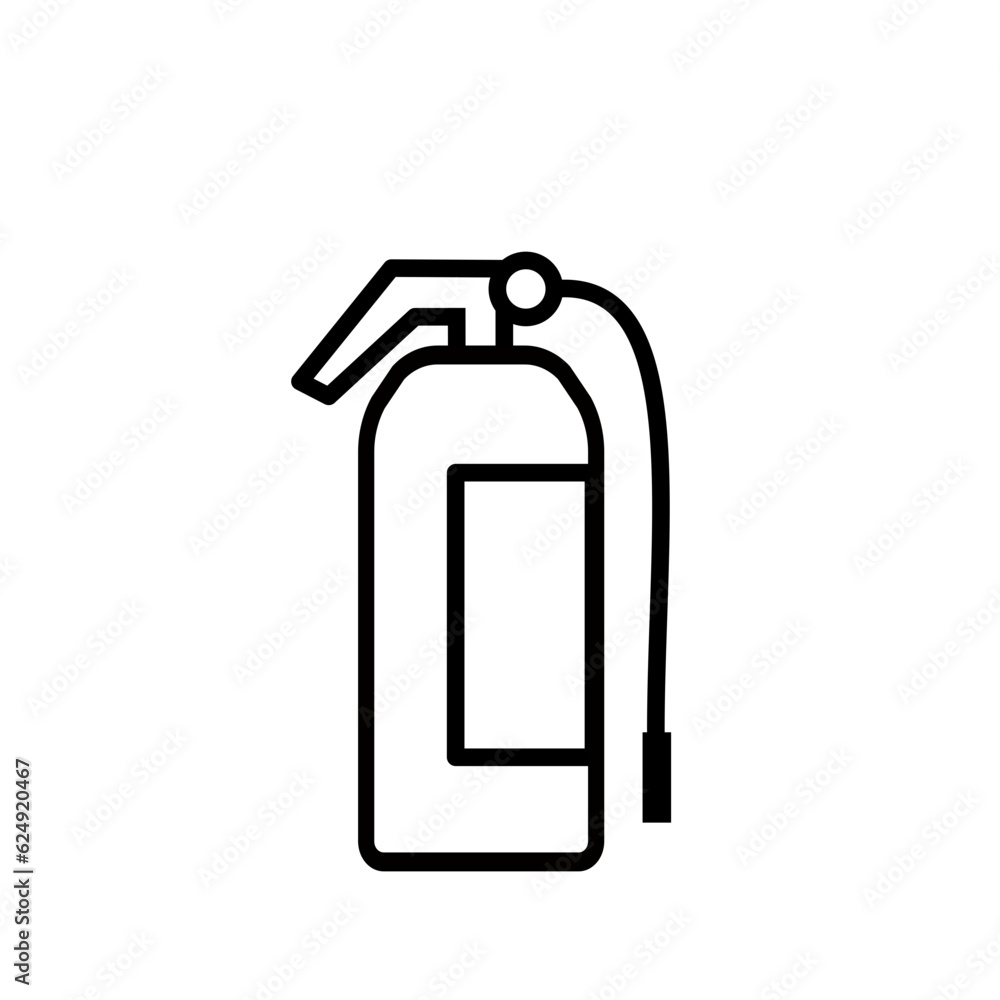 fire extinguisher - vector icon fire extinguisher - vector icon