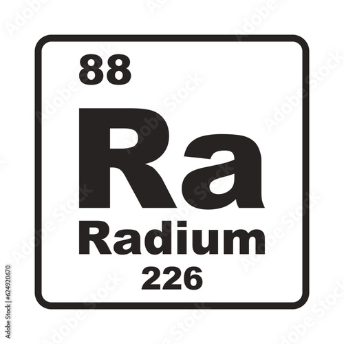 Radium element icon
