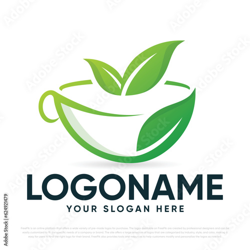 Green Tea Logo Design