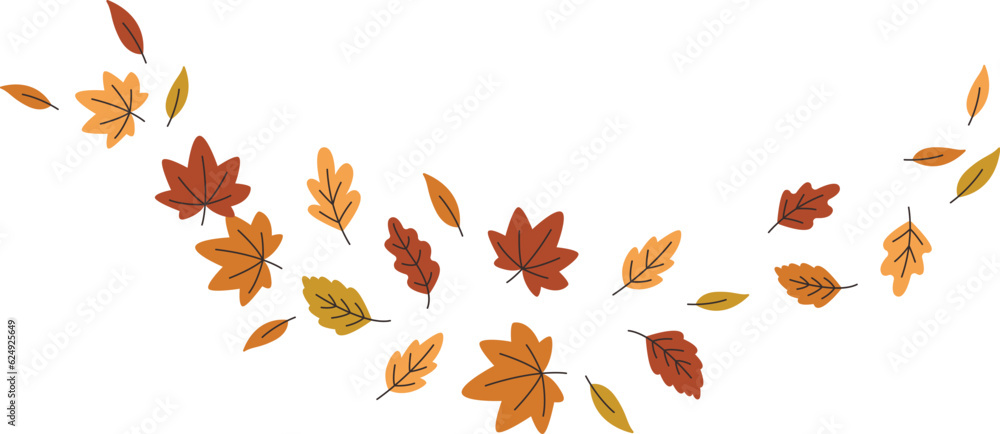 Autumn Leaves Swirls Autumn Leaves Swirls