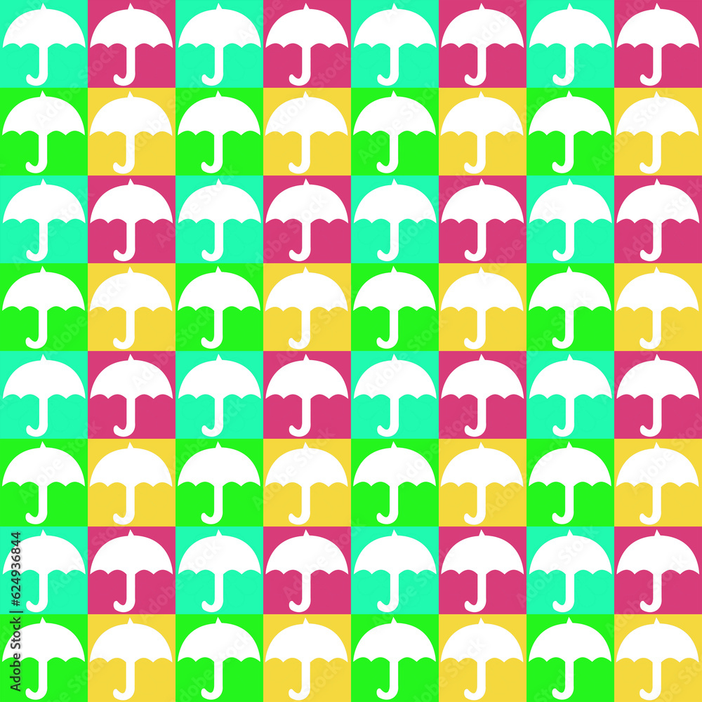 Seamless umbrella pattern Seamless umbrella pattern