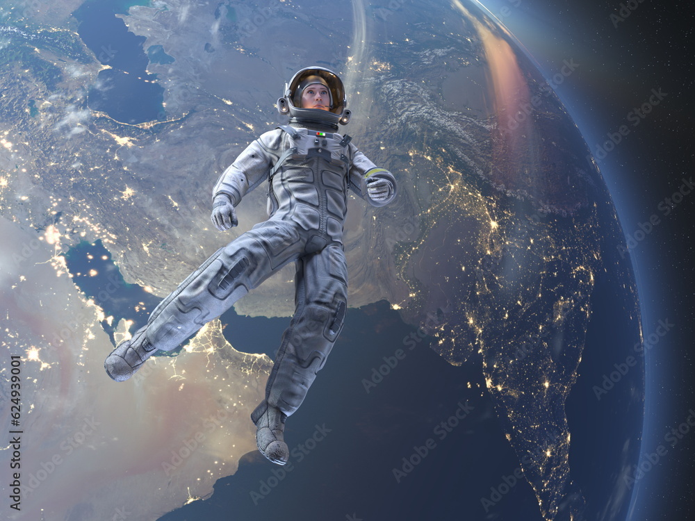Fototapeta premium 宇宙飛行士