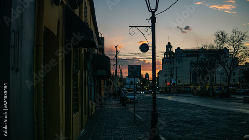 centor historico SLP atardecer photo