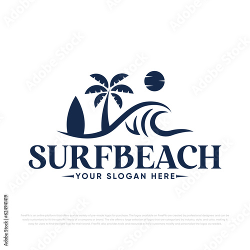 Beach Logo Design