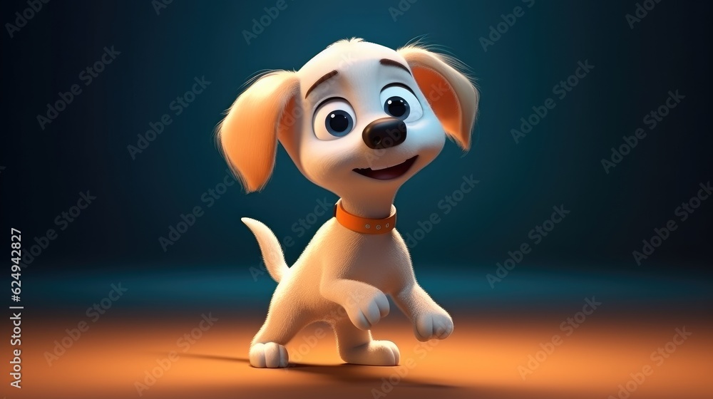 adorable dog dancing. Created with generative AI.
adorable dog dancing. Created with generative AI.