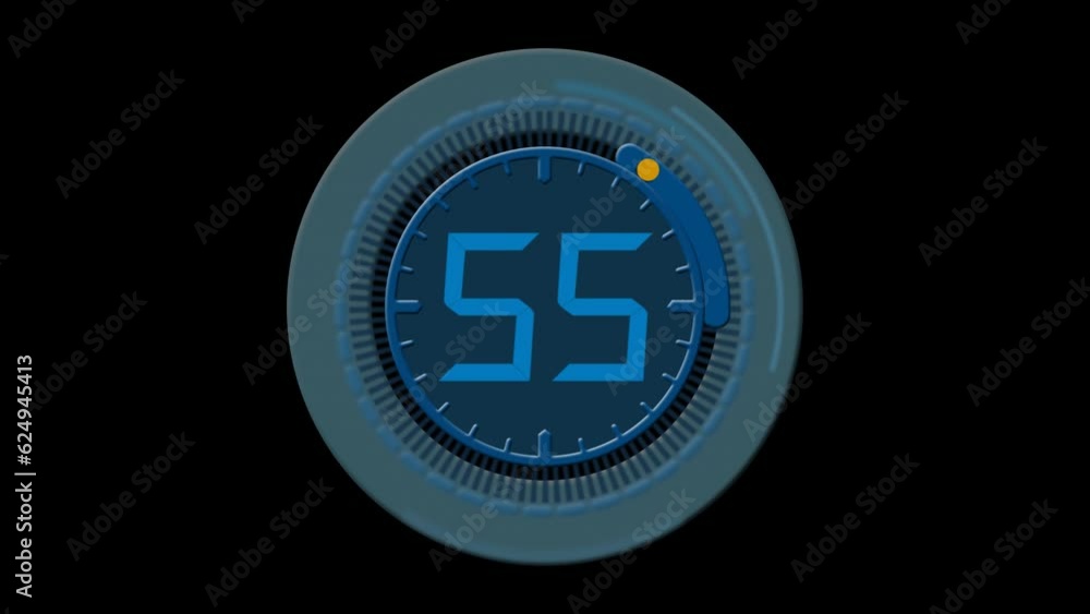 Countdown from 60 sec to 0 for Compositing, with Alpha Channel, transparent background. Easy to use. Countdown from 60 sec to 0 for Compositing, with Alpha Channel, transparent background. Easy to use.