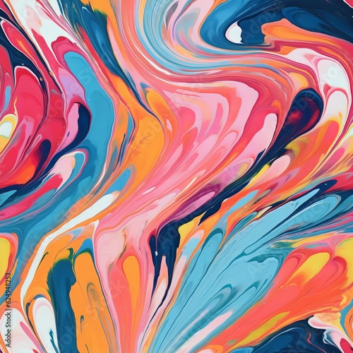 Vibrant Abstract Paintings: Psychedelic Artwork Inspired By Llewellyn Xavier photo