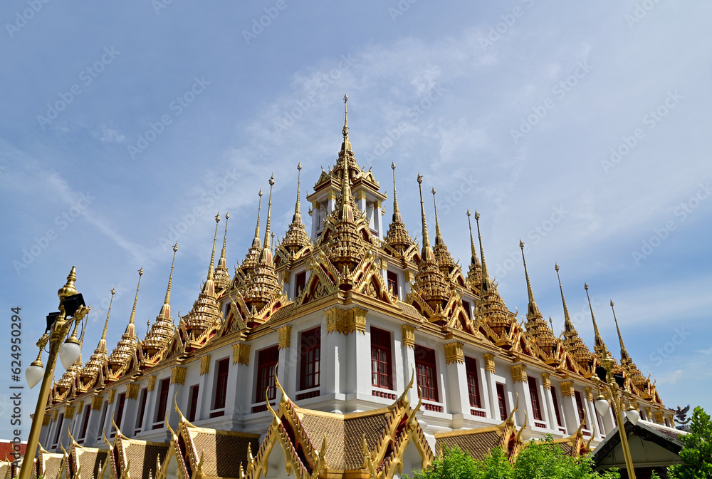 Fototapeta premium BANGKOK, THAILAND - July 20, 2023 : Wat Ratchanatdaram Temple 