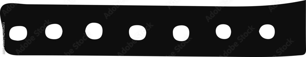 Black hand draw border Black hand draw border