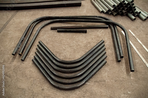 curved steel