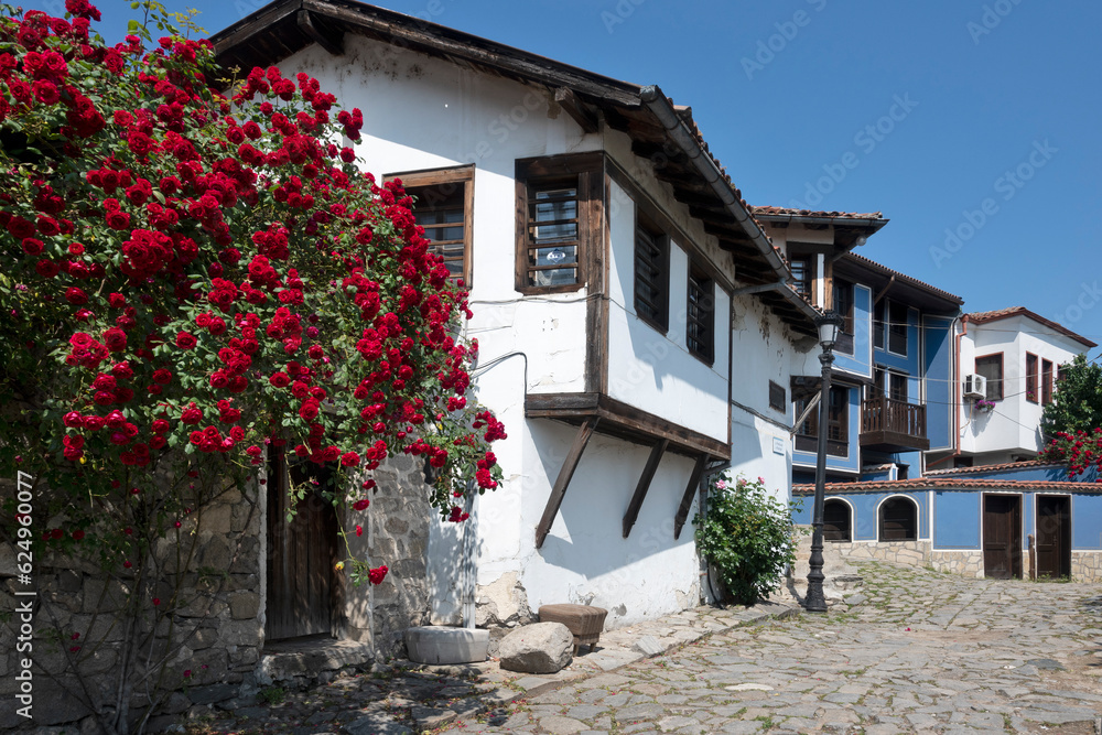 The old town of city of Plovdiv, Bulgaria