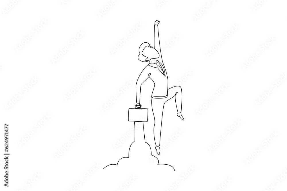 Single one line drawing concept of productivity boosting. Continuous line draw design graphic vector illustration. Single one line drawing concept of productivity boosting. Continuous line draw design graphic vector illustration.