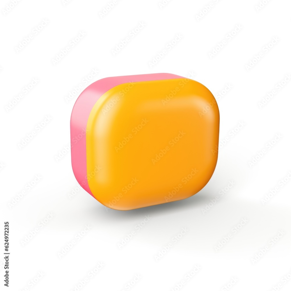 Expressive Connectivity: 3D Render of Speech Bubble Icon Emphasizing Communication Generative AI Expressive Connectivity: 3D Render of Speech Bubble Icon Emphasizing Communication Generative AI