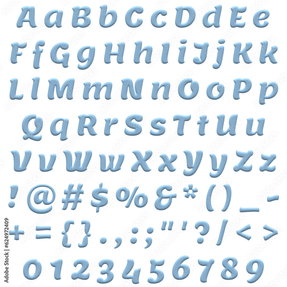 Alphabet, Set, Letters, Numbers, Letter, Number, Decorative, Fancy, Fun, Font, 3D, Text, ABC, Blue, Design Alphabet, Set, Letters, Numbers, Letter, Number, Decorative, Fancy, Fun, Font, 3D, Text, ABC, Blue, Design