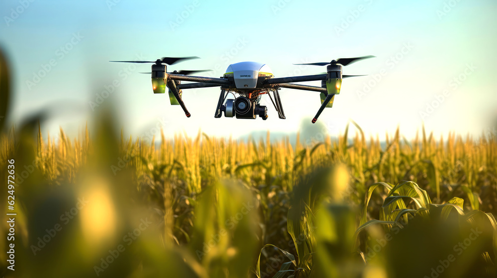 Precision Farming A Photographic Documentation of Satellite Imagery Drones and GPS in Agriculture AI Generative