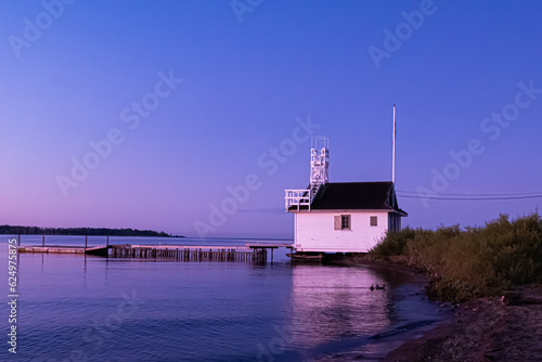 A Placid Morning on Cherry Beach, Toronto, Ontario