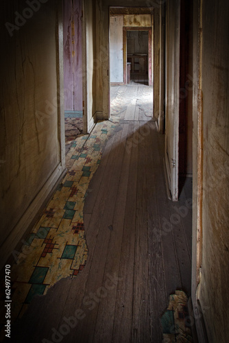 abandoned hallway