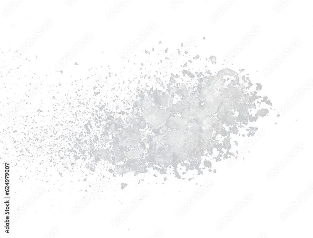 Ice Cubes explosion flying, crystal clear ice wave floating, fall down in air. Ice Brick crack cube is frozen water healthy thirsty. Black background Isolated high speed shutter, freeze stop motion Ice Cubes explosion flying, crystal clear ice wave floating, fall down in air. Ice Brick crack cube is frozen water healthy thirsty. Black background Isolated high speed shutter, freeze stop motion