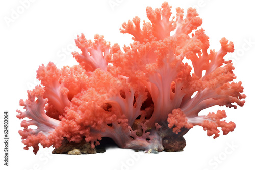 Coral. isolated object, transparent background