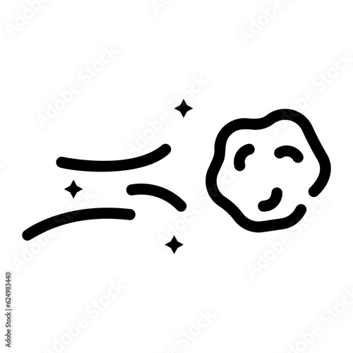 snowball Line Icon