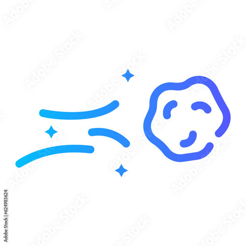 snowball Line Gradient Icon