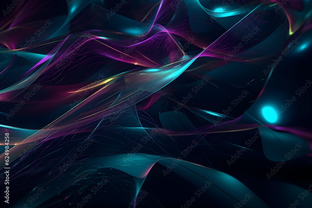 Obraz premium High Resolution Abstract Background Wallpaper. Generative AI 