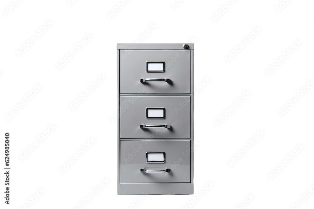 File cabinet. isolated object, transparent background File cabinet. isolated object, transparent background