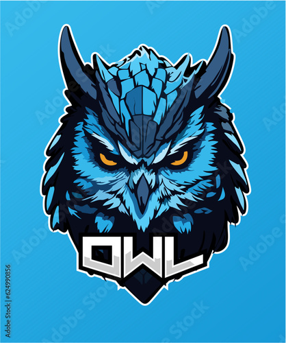 Owl Gaming logo with best quality