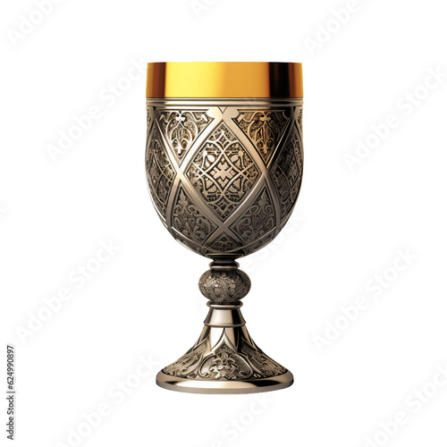 Goblet. isolated object, transparent background