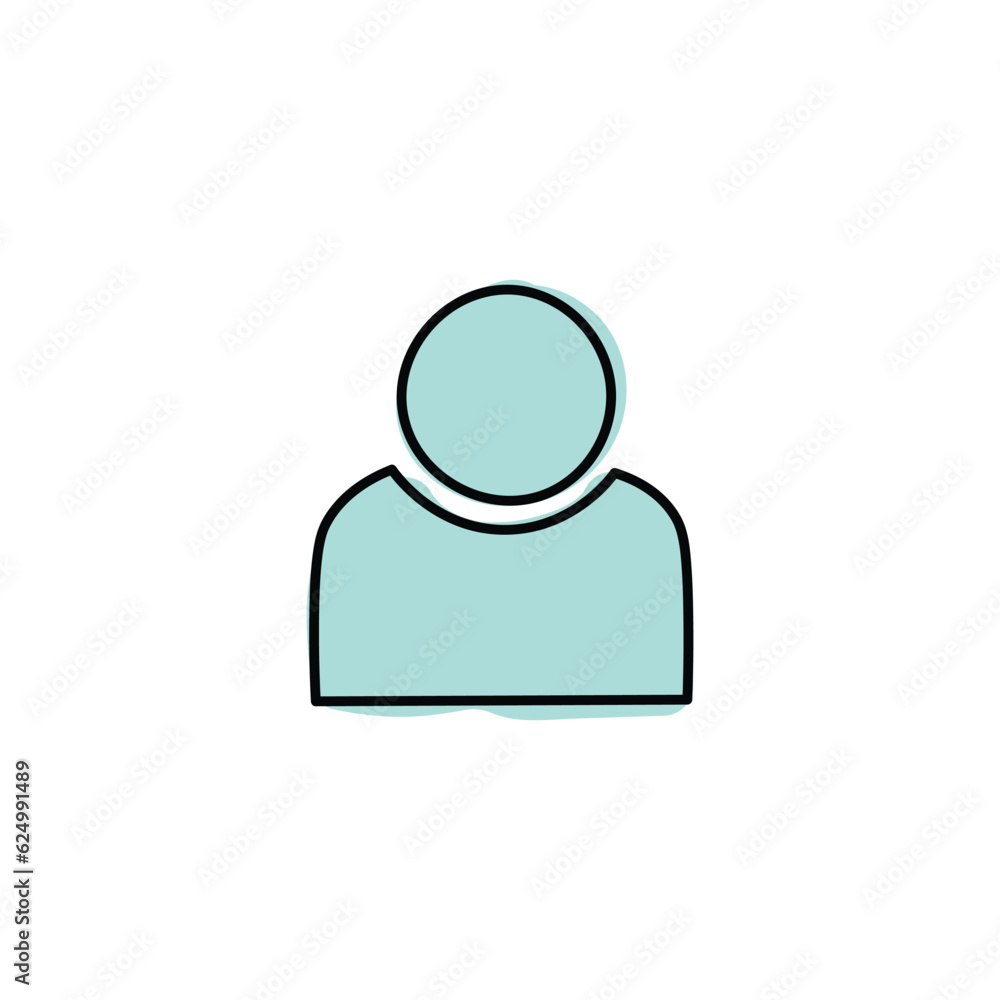 hand drawn social media and website icons hand drawn social media and website icons