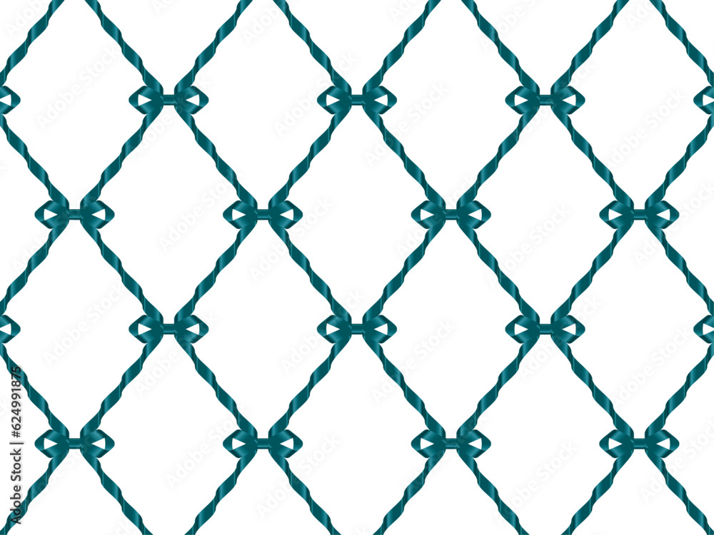 Fototapeta premium リボンB02-13羽B