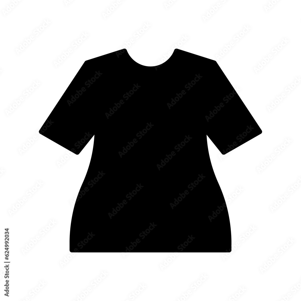 t shirt glyph icon t shirt glyph icon