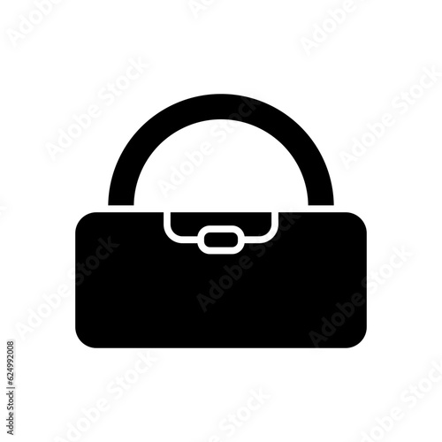handbag glyph icon