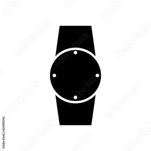 wristwatch glyph icon