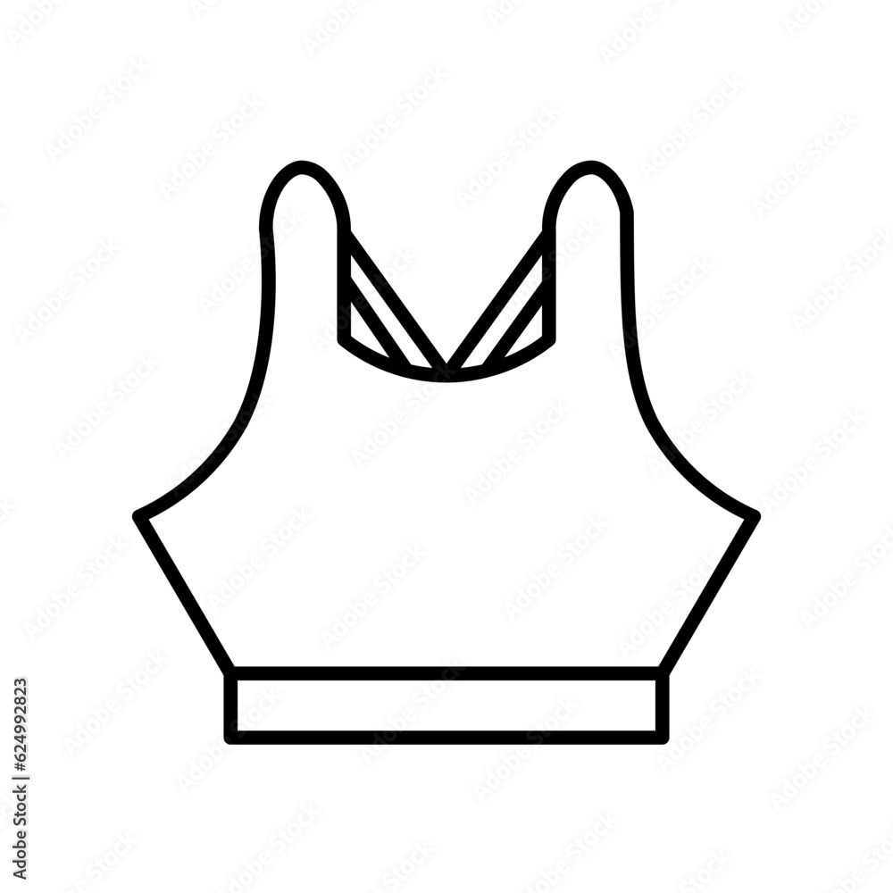 tank top line icon tank top line icon
