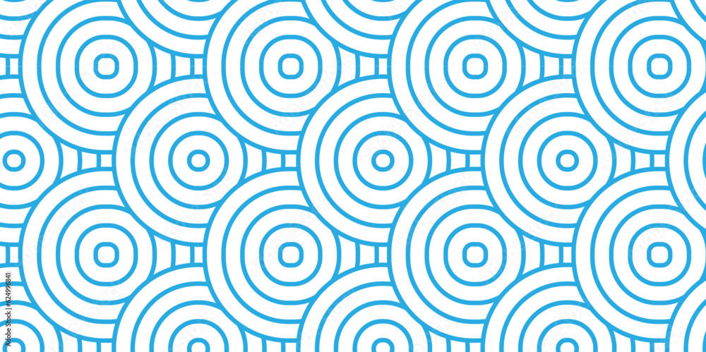 Seamless pattern with circles fabric curl backdrop. Seamless overloping pattern with waves pattern with waves and blue geomatices retro background.
Seamless pattern with circles fabric curl backdrop. Seamless overloping pattern with waves pattern with waves and blue geomatices retro background.