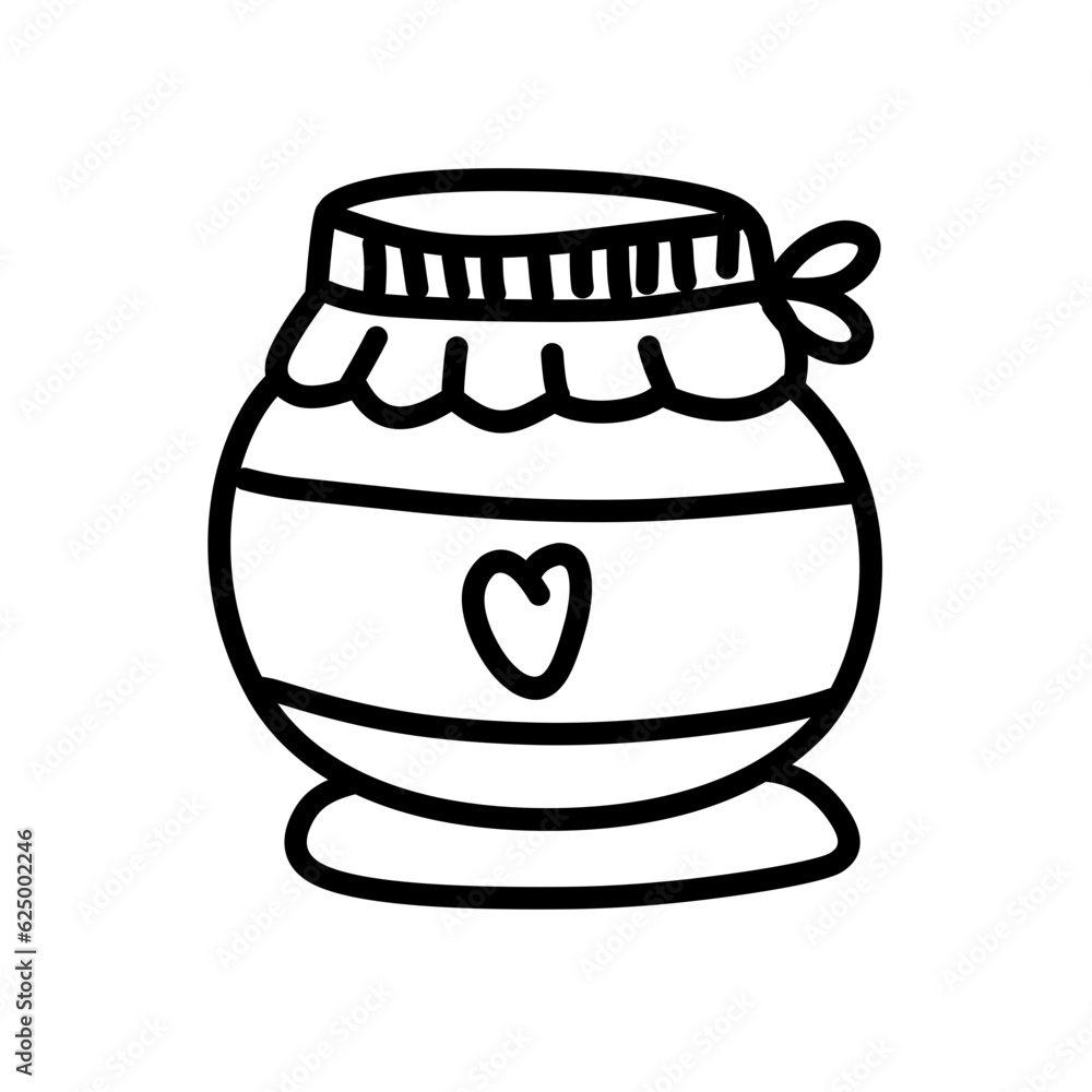 jar bottle line icon jar bottle line icon