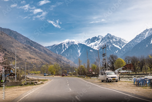 Breathtaking landscape and mountains of Kashmir stock image.  © sdx15