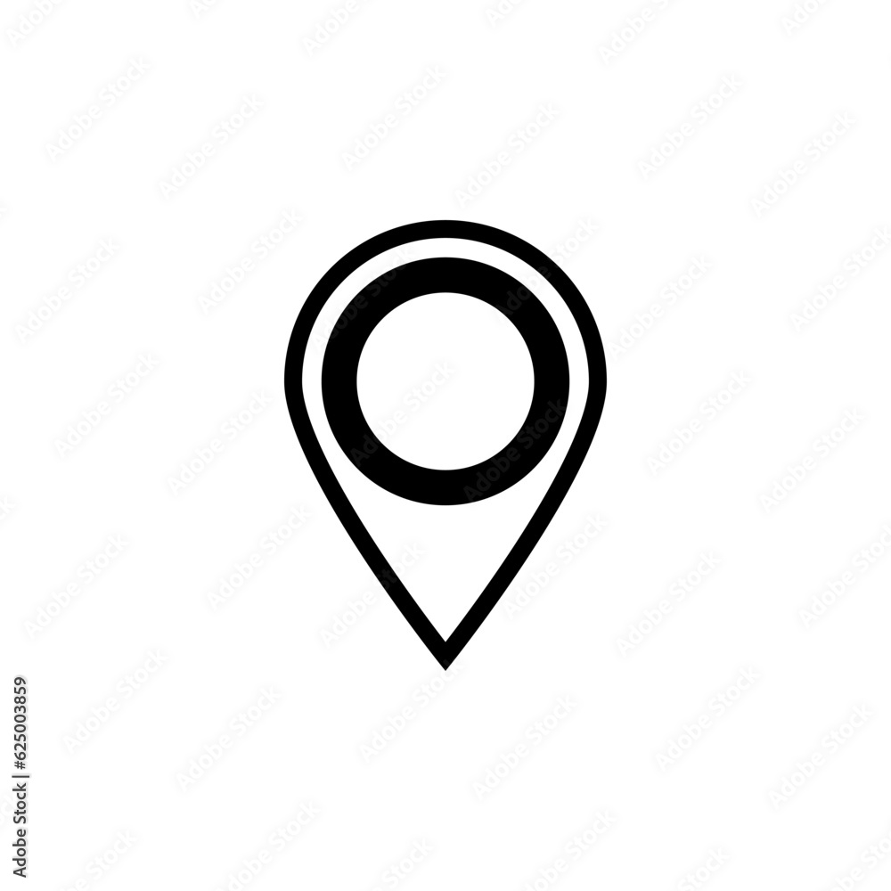 pin location icon vector design templates pin location icon vector design templates