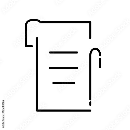 poetry line icon