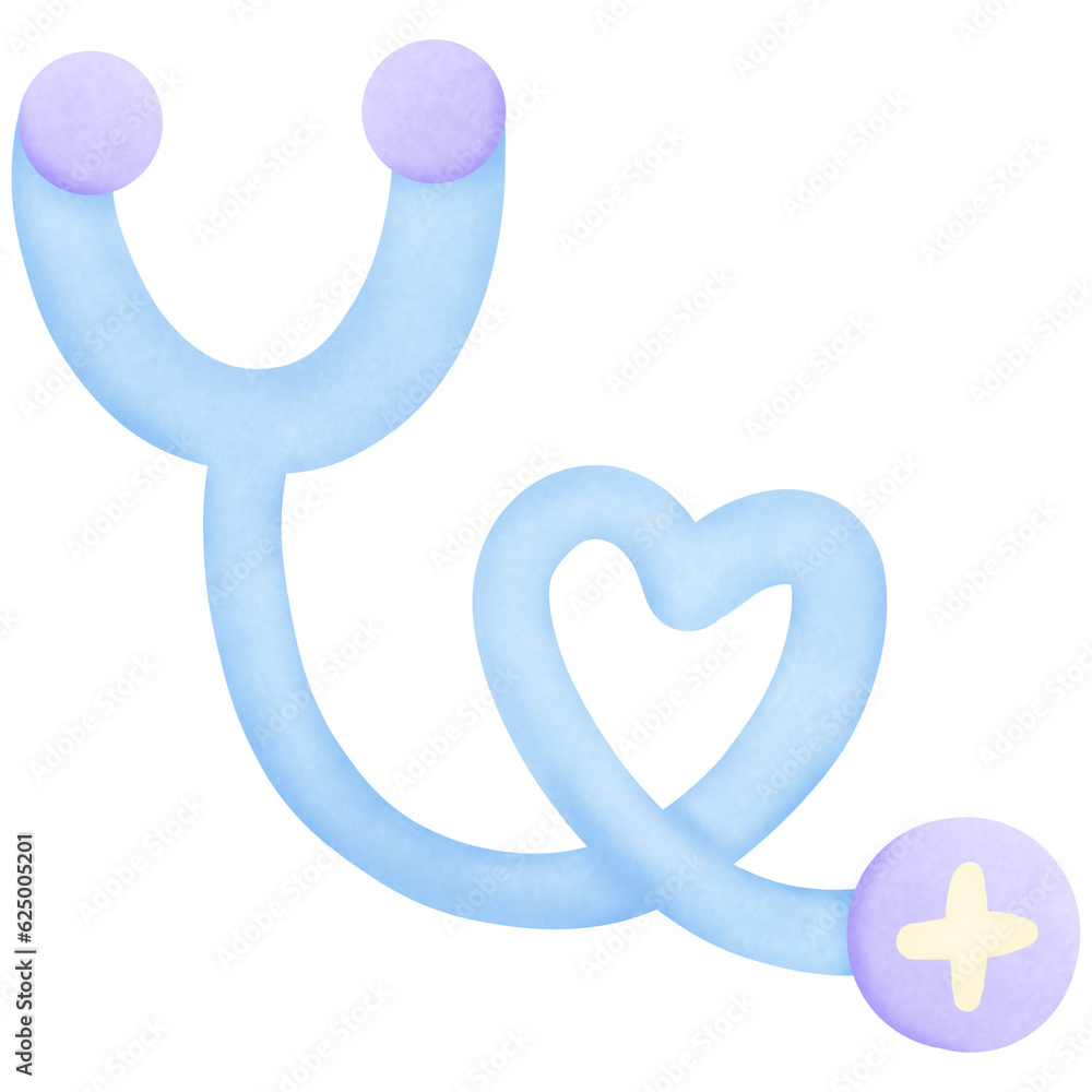 Stethoscope isolated on transparent background Stethoscope isolated on transparent background