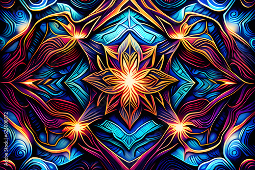 a colorful pattern