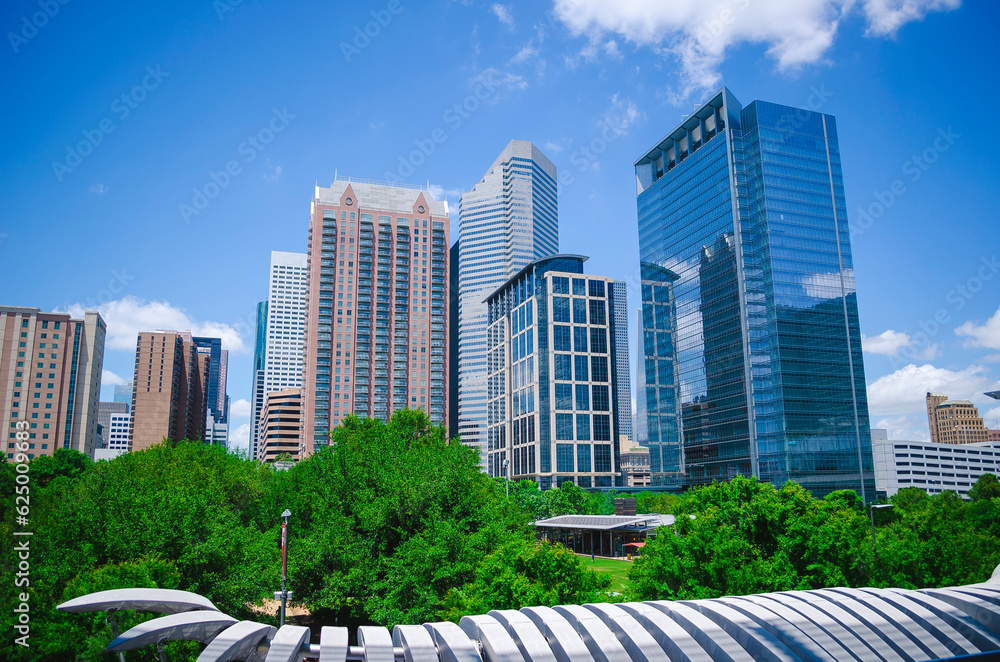 Obraz premium skyscrapers in downtown city