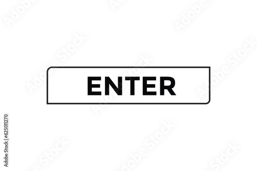 Enter button web banner templates. Vector Illustration   © MDneamul