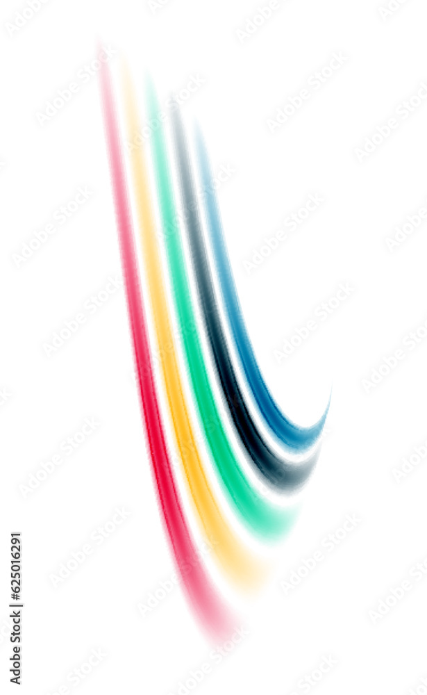 A vibrant and playful design featuring rainbow-color lines arranged in a dynamic composition, perfect for adding a pop of color to any project A vibrant and playful design featuring rainbow-color lines arranged in a dynamic composition, perfect for adding a pop of color to any project