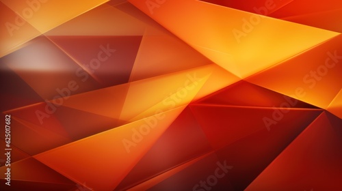 3d rendering of yellow orange red abstract background for geometric design triangle square lines gradient futuristic dark light modern web banner